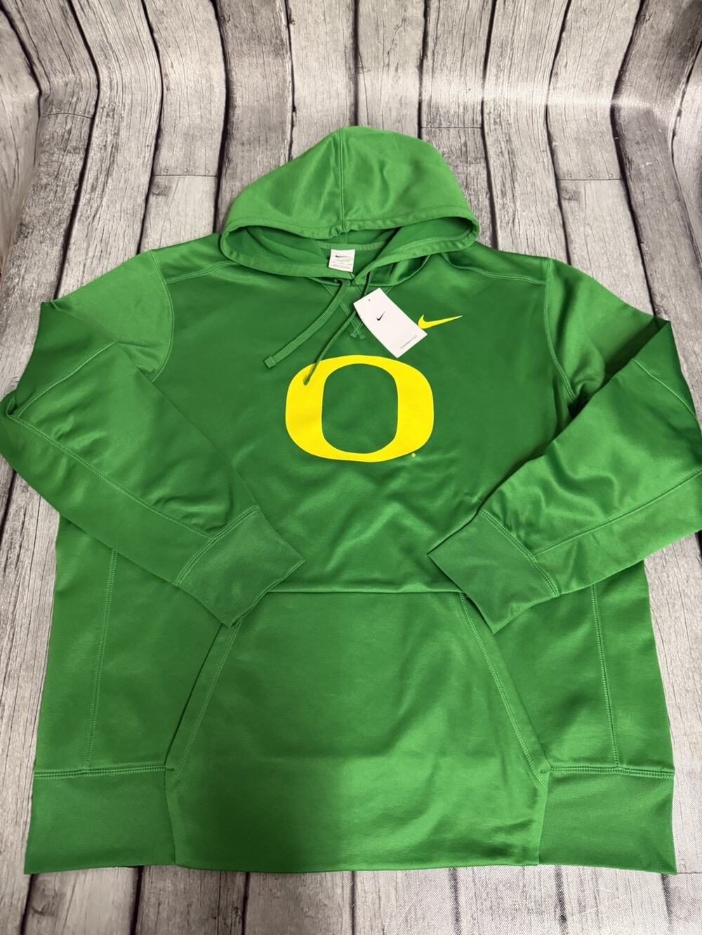 NWT Men’s Nike Oregon Ducks Therma Fit Hoodie Green XXL 2X